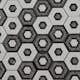 Mosaik Tenfors Hexagon Invert cm