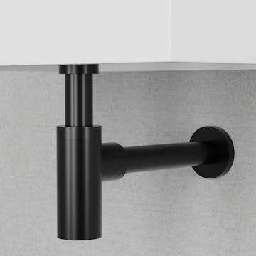 Vattenlås Scandtap Style i Rostfritt Stål för Handfat