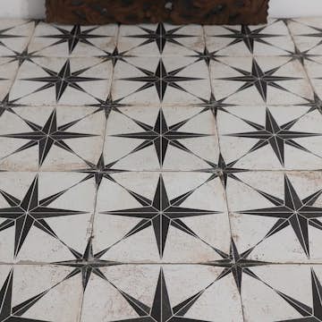 Klinker Tenfors Orion Negro 22,5x22,5 cm