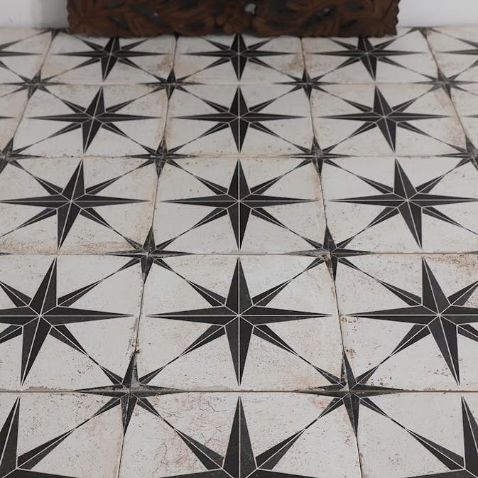 Klinker Tenfors Orion Negro 22,5x22,5 cm