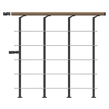 Skyddsräcke Dolle Style6 Ek Oljad Start