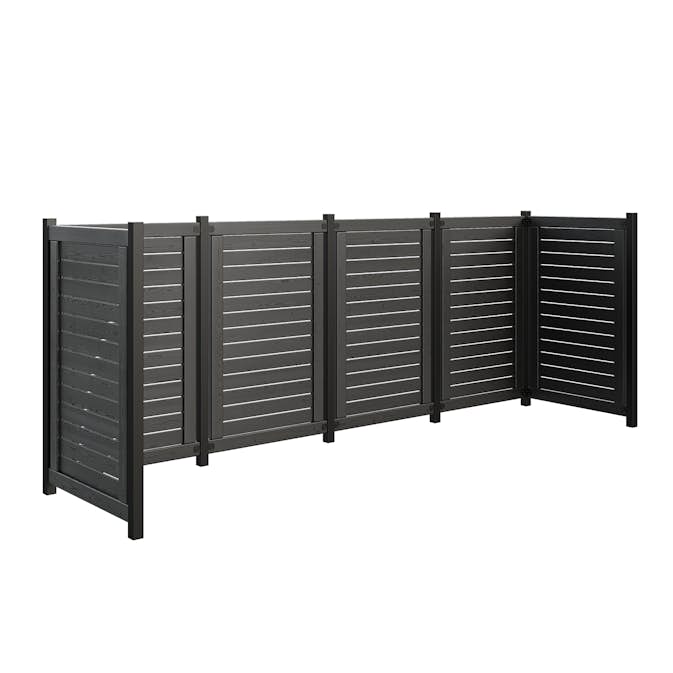 Avfallsskjul PLUS Lund 325x85x124 cm