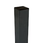 Stålstolpe 8x8x268 cm - till nedgrävning - inkl. 1 st. stolphatt