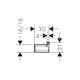 Handdukskrok Hansgrohe AddStoris 41742
