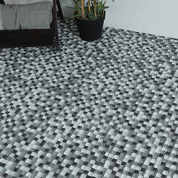 Mosaik Tenfors Mied Grey 1,5x1,5 cm