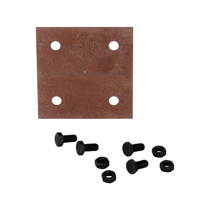 Skarvsats Skotte Garden Cortenplåt 4-pack, Passar Raka Kantskydd