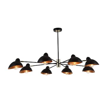 Taklampa Venture Home Emilio 8L