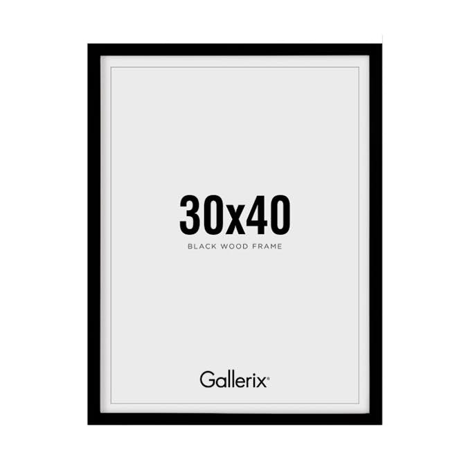 Tavelram Gallerix Svart