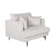 Fåtölj Venture Home Sofia Manchester Beige Sittbredd 106 cm