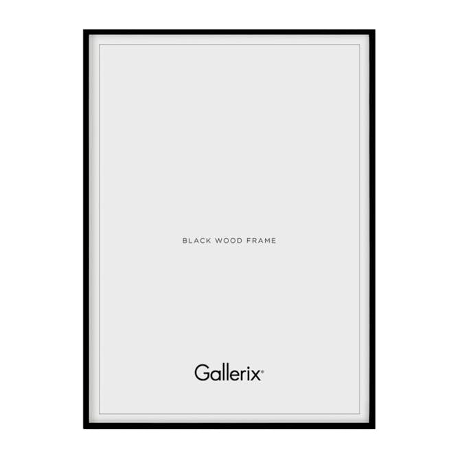 Tavelram Gallerix Svart