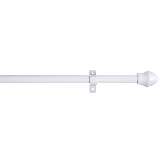 Gardinsstångsset Kirsch Caféstång Vit för Gardinupphängning