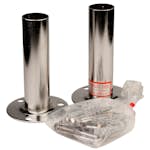 Stegfäste Planet Pool Rostfritt för Nergrävd Pool 43mm