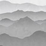 Fototapet ESTAhome Bergen Grå