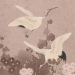 Fototapet ESTAhome Kranfåglar EW158946