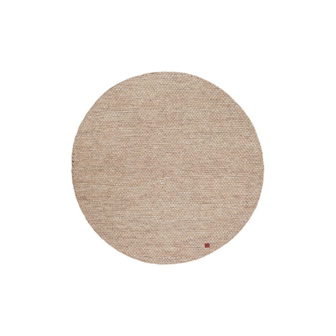 Handvävd Matta KM Carpets Torekov Rund Ull