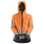 High vis orange/Steel grey