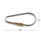 Nyckelring Habo 60 50 mm
