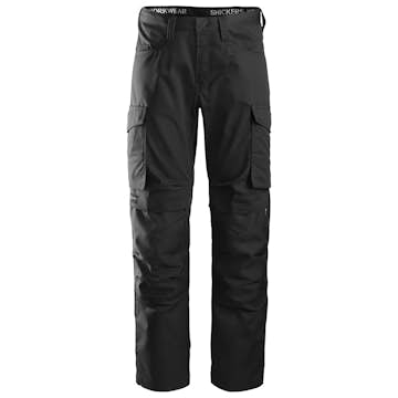 Sevicebyxa Snickers Workwear med knäfickor