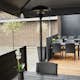 Terrassvärmare HORTUS 2100W Golvmodell HA Svart
