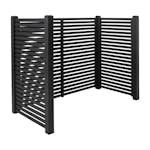 Avfallsskjul PLUS Tokyo Svart