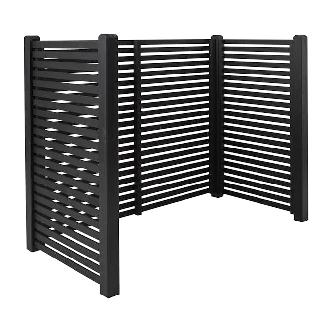 Avfallsskjul PLUS Tokyo Svart