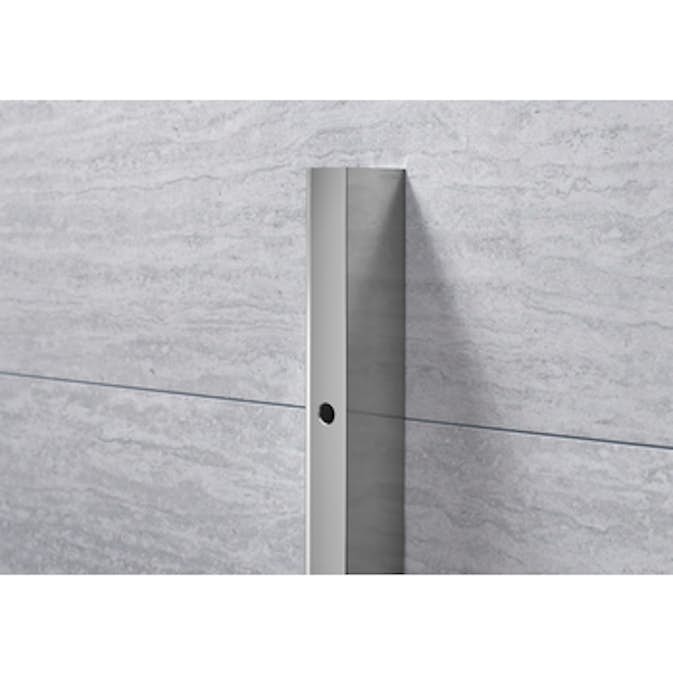 Rörbreddningsprofil Alterna Lusso för Duschhörna och Duschdörr