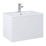 Tvättställsskåp Alterna Ella Kompakt med Ariella Porslin Tvättställ