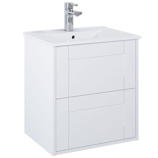 Tvättställsskåp Alterna Gabriella Kompakt med Porslin Tvättställ