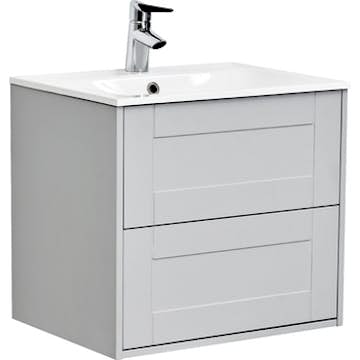 Tvättställsskåp Alterna Gabriella Kompakt med Mineralkomposit Tvättställ