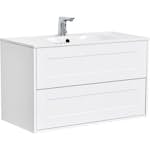 Tvättställsskåp Alterna Gabriella med Ariella Mineralkomposit Tvättställ