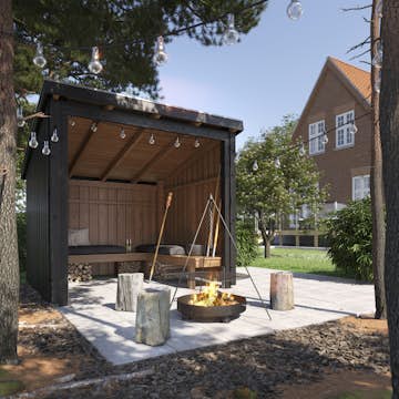 Eldstuga PLUS Nordic 5 m2