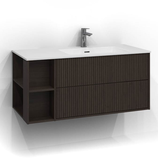 Tvättställsskåp Svedbergs Epos 100x45 med 2 Lådor