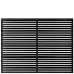 Skärm PLUS Osaka 180x136 cm Tryckimpregnerad grundmålad svart