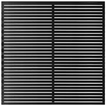 Skärm PLUS Osaka 180x180 cm Tryckimpregnerad grundmålad svart