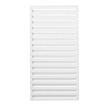 Staket PLUS Osaka Grundmålad Vit 90×180 cm