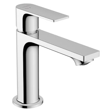 Tvättställsblandare Hansgrohe Rebris E 1-grepps 110 CoolStart utan Bottenventil