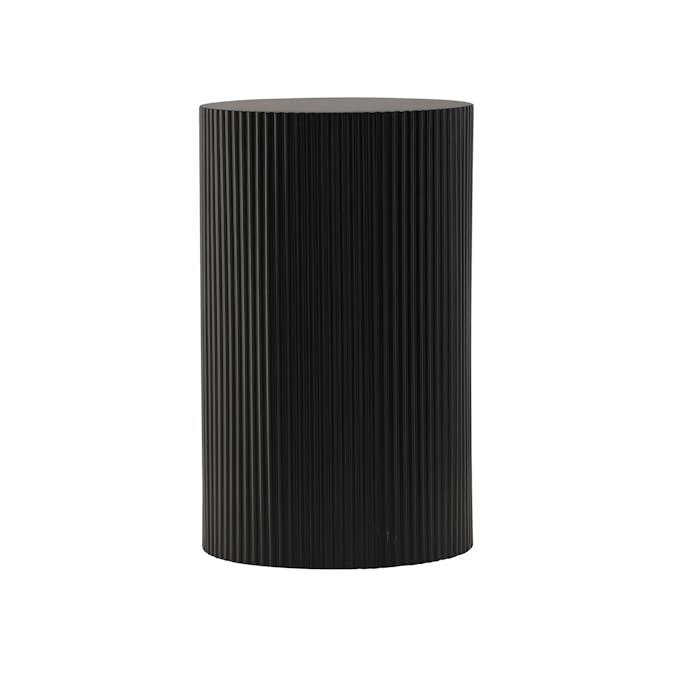 Sidobord Venture Home Lenox Svart Runt Bord/Piedestal Ø30,5cm