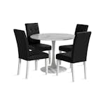 Matgrupp Scandinavian Choice Caitly med 4 Viktor Stolar