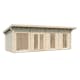 Attefallshus Palmako Heidi 24,5 m2 (inv. 22,5 m2) Obehandlad
