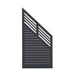 Staket PLUS Decora Grundmålad Svart 90×180/95 cm