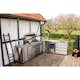 Hörnmodul Myoutdoorkitchen Classic Line Stainless 304SS 90°