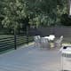 Aluminiumstolpe Skotte Garden Rand Svart