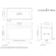 Etanolkamin Icon Fires Slimline Firebox FBDS