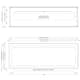 Etanolkamin Icon Fires Slimline Firebox FBDS