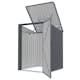 Soptunneskjul Fornorth Skjul med Tak för Sopkärl 98x101x131 cm