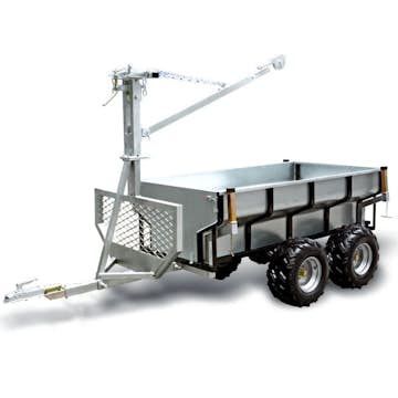 Skogs- och timmervagn ATV Metalcraft