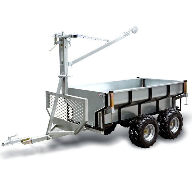 Skogs- och timmervagn ATV Metalcraft