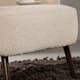 Fåtölj Venture Home Lincoln Boucletyg Beige