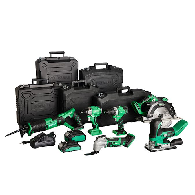 Verktygspaket Voltgear 9-Delar Plus 20V