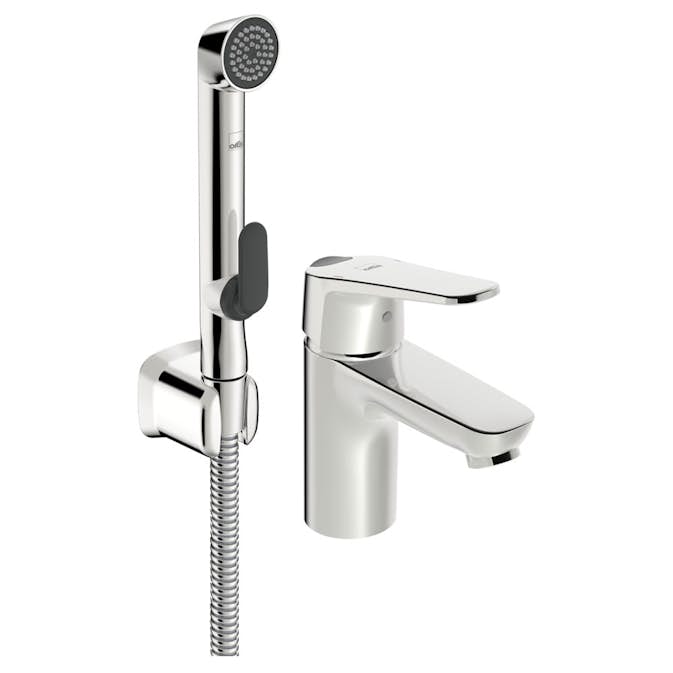 Tvättställsblandare Oras Vega 1812FG med Bidetta Handdusch